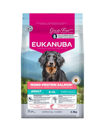 EUKANUBA Special Care Adult Mono-Protein Salmon 2,3 kg Hrană uscată pentru câini adulți, bogată în somon proaspăt congelat