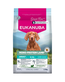 EUKANUBA Special Care Adult Mono-Protein Miel 2,3 kg hrană uscată pentru câini adulți, bogată în miel proaspăt congelat
