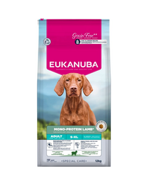 EUKANUBA Special Care Adult Mono-Protein Miel 12 kg hrană uscată pentru câini adulți, bogată în miel proaspăt congelat