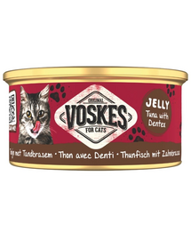 VOSKES Jelly Tuna with Dentex 85 g hrană umedă complementară pentru pisici, cu 100% ton și dentex în jeleu
