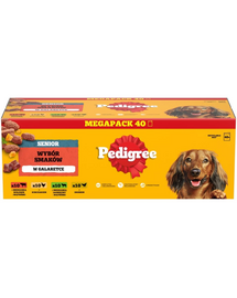 PEDIGREE Senior arome în jeleu hrană câini seniori 7+ 40x100 g