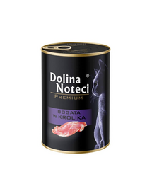 Premium Bogata w królika dla kota 400 g