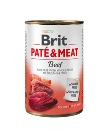 Pate&Meat beef 400 g pasztet z wołowiną dla psa