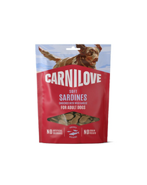 CARNILOVE Soft Snack Sardines gustare moale pentru câini, cu sardine 200 g