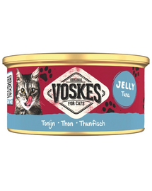 VOSKES Jelly Ton 85 g 100% ton în aspic, hrană complementară pentru pisici