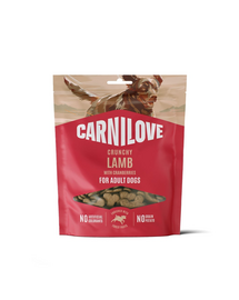 Snack crocant câini adulți CARNILOVE Crunchy Snack Lamb 200 g cu miel și merișoare