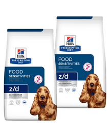 HILL'S Prescription Diet Canine z/d Ultra Allergen Free 20 kg (2x10 kg)
