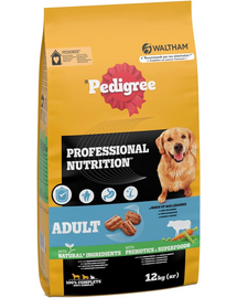 PEDIGREE Professional Nutrition Adult vită și legume 2 x 12 kg hrană câini rase mari și medii