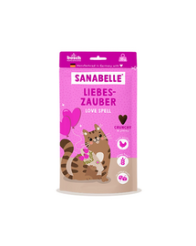 SANABELLE Love Spell recompense crocante pisici 55 g cu pasăre