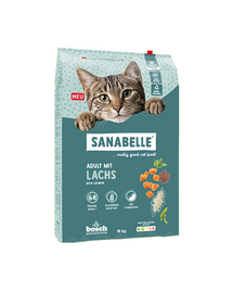 SANABELLE Classic Adult cu somon hrană pisici adulte 10 kg