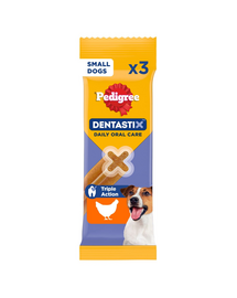 PEDIGREE DentaStix (małe rasy) przysmak dentystyczny dla psów 3 szt. - 45g
