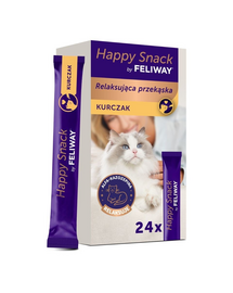 Recompensă pentru relaxare pisici FELIWAY Happy Snack 24x15 g cu pui