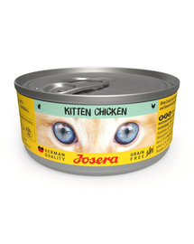 JOSERA Kitten Chicken cu pui 85 g hrană umedă pentru pisoi