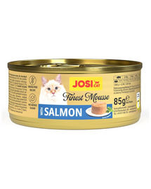JOSERA JosiCat Finest Mousse with Salmon 85 g cu somon, hrană pisici adulte