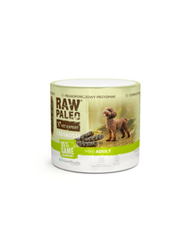 RAW PALEO Cabanossi Game Mini cârnăciori pentru câini mici, cu vânat 100 g