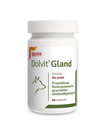 Dolvit Gland 60 tab. prawidłowe funkcjonowanie gruczołów okołoodbytowych