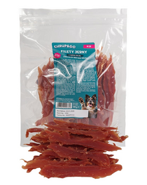 CHRUP&GO Filety jerky z piersią kaczki 500 g przysmak dla psa