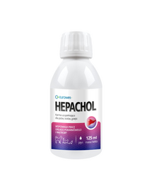 EUROWET Hepachol pentru digestie și ficat câini, pisici și porumbei 125 ml