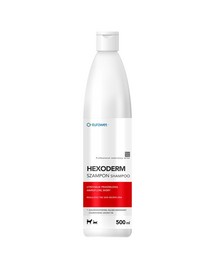 EUROWET Hexoderm șampon cu clorhexidină pentru câini și pisici 500 ml