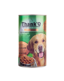 THANK'Q hrană umedă câini adulți cu pui 1240 g