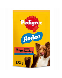 PEDIGREE Rodeo Beef 70 g recompense de ros pentru câini, cu vită