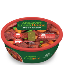 ARQUIVET Fresh Home hrană umedă monoproteică pentru câini adulți, cu vită și legume 280 g