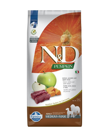 N&D Venison Pumpkin & Apple Adult Medium & Maxi sucha karma dla psa 12 kg