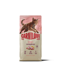 CARNILOVE True Fresh Cat Turkey Sterilised 6 kg indyk, dla kotów po sterylizacji