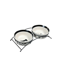 TRIXIE Boluri ceramice pe suport 1.6 l/ 20 cm