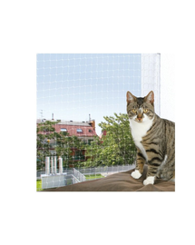 TRIXIE Plasă de protecție nailon alb 8 x 3 M