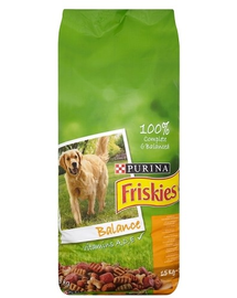 FRISKIES Balance hrana uscata caini adulti, cu pui si legume 15 kg
