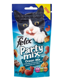 FELIX Party Mix Ocean MIX, cu somon, sea somon și păstrăv