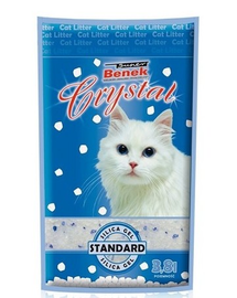 BENEK Super crystal Silicat pentru litiera 3.8l