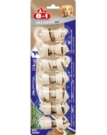 8in1 Beef Delights oase vită XS 7 buc