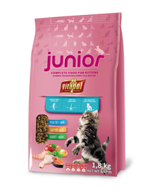 VITAPOL Junior Hrana pentru pisoi, cu pui, iepure si somon 400 g