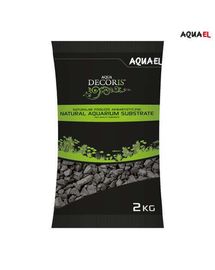 AQUAEL Pietriș Bazaltic 2-4 mm 2 kg