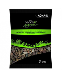 AQUAEL Pietriș natural multicolor 1,4-2 mm 2 kg