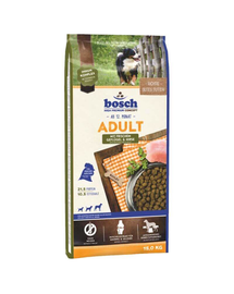 BOSCH Adult Hrana uscata pentru caini adulti, cu pasare si mei 15 kg
