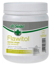 Supliment articulații câini seniori glucozamină DR SEIDEL Flawitol 400 g