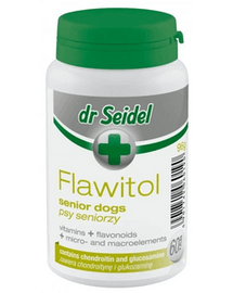 DR SEIDEL Flawitol câini seniori suport articulații și imunitate 200 tablete