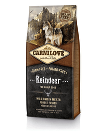 CARNILOVE hrana uscata caini adulti, cu ren 1,5 kg