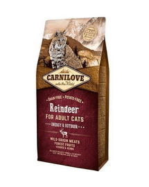 CARNILOVE Cat Energy & Outdoor Reindeer 2 kg
