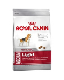 Royal Canin Medium Light Weight Care Adult hrana uscata caine pentru limitarea cresterii in greutate, 3 kg