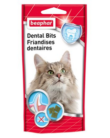 BEAPHAR Dental Bits gustări igienă dentară a pisicilor 35 g
