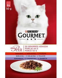 GOURMET Mon Petit Mix mix de carne (6x50 g)