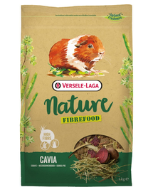 VERSELE-LAGA Cavia Nature Fibrefood - Light & Sensitive pentru porcușori de Guineea cu sistem digestiv sensibil 1 kg
