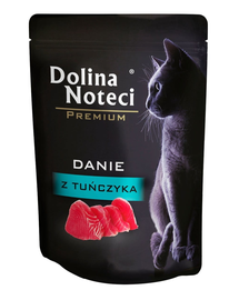 DOLINA NOTECI Premium hrană umedă pentru pisici adulte, cu ton 85 g