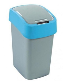 CURVER Cos de gunoi "FLIP BIN" 25 L argintiu/albastru