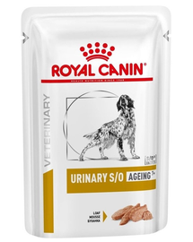 ROYAL CANIN Urinary S/O Ageing +7 12 x 85 g hrana dietetica umeda pentru caini adulti peste 7 ani cu afectiuni ale tractului urinar inferior