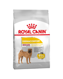 Royal Canin Medium Dermacomfort hrana uscata caine pentru prevenirea iritatiilor pielii, 3 kg